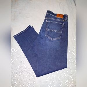 Lucky Brand Dark Blue Sweet Crop Capri